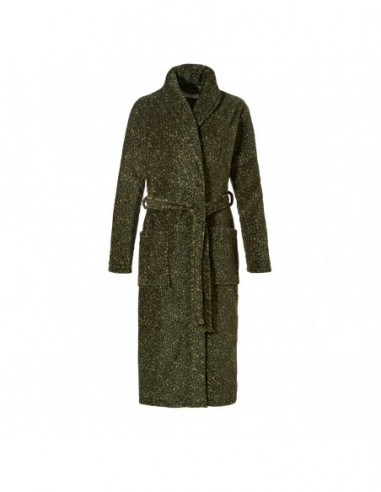 Ten Cate Dames Badjas Animal Print Green